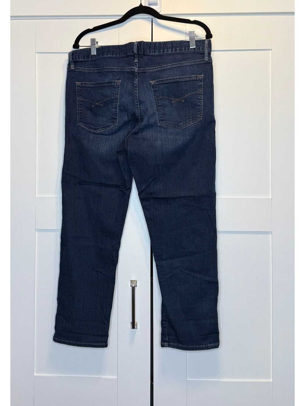 GAP Women's Dark Wash Sexy Boyfriend Jeans Size 32/14 - Picture 3 of 6